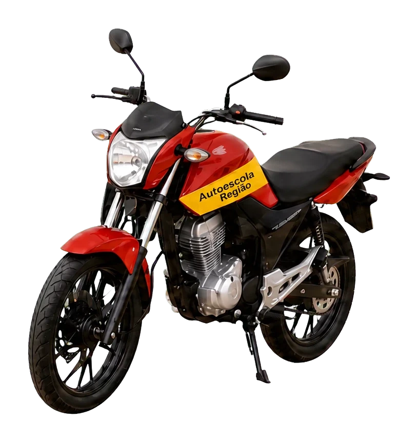 Honda CG 160 Start usada nas aulas práticas